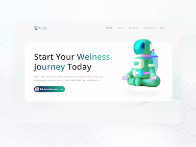 Tulip Health - Web Design