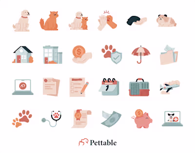 Pet Icon Set