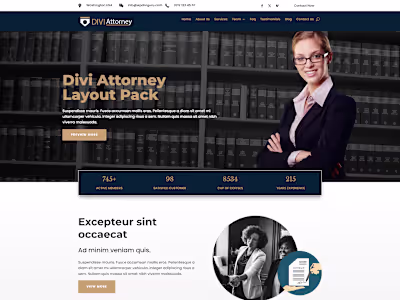 Divi Law Firm Project