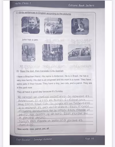 translation english-spanish