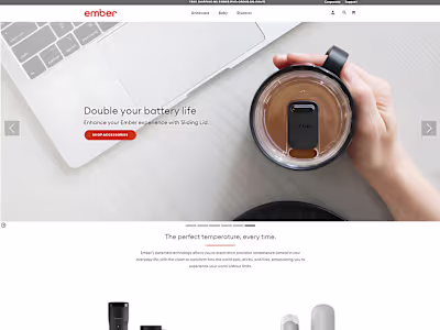 Discover the World’s First Temperature Control Mug®| Ember®