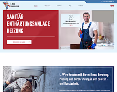 Hardware & Plumbing Sanitary Website Design & WordPress