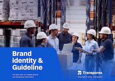 Transporex Brand Identity design