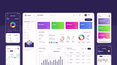 Crypto Wallet iOS App & Web App Design
