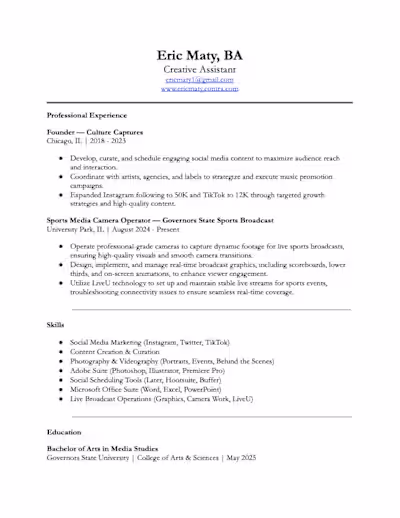 Resume