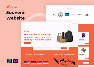 Souvenirs Website Design & Management