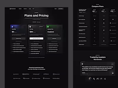 Playing with Pricing Page design 💰