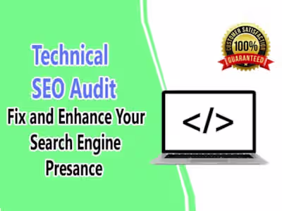You will get SEO audit report with long term action plan