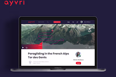 Description hidden. Click to expand. AYVRI | Brand, UI/UX, Illustration—2018