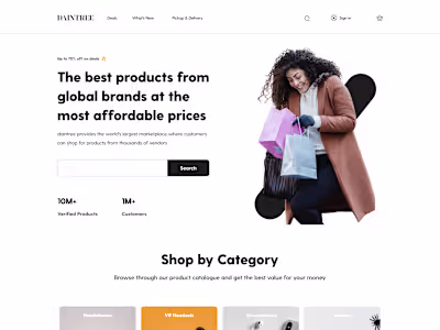 Daintree E-commerce Web-app