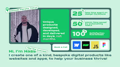 Hass | Upcoming Portfolio
