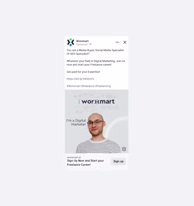 Facebook ads (Conversion ads)