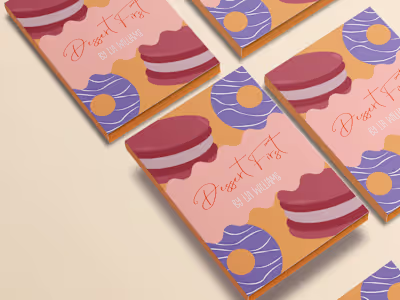Dessert Book | Cover & Illustrations