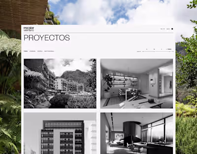 Escalar Portfolio Website