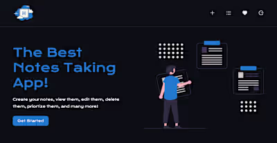 Your Notes - Notes Taking Web App