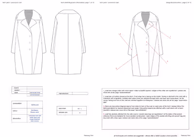 DESIGN DEVELOPMENT – TECH PACK