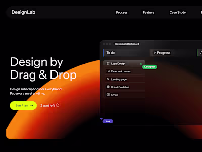 Designlab - Framer website template