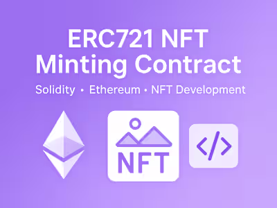 NFT Minting Smart Contract Development