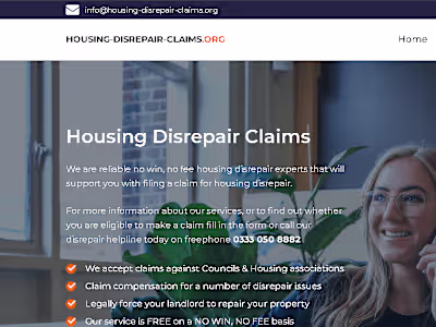 Housing Disrepair Claims | NO WIN, NO FEE | Compensation Experts