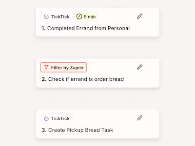 Create Conditional Tasks in TickTick and Todoist