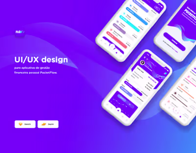 UX/UI Design - App PocketFlow