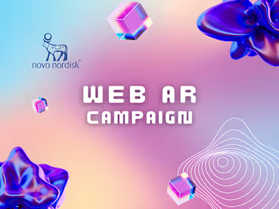 Web AR Campaign:              Novo Nordisk