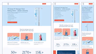 User-Centric Landing Page Drives Ivee Growth