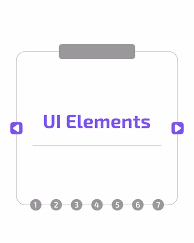 Interactive interface - Rive