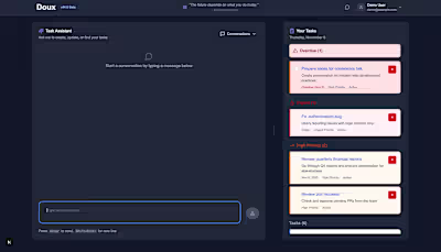 Doux - AI Task Manager Development