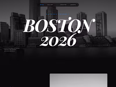 I made the website in a new and different style. It does not...