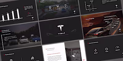 Tesla presentation (Pitch Deck) :: Behance