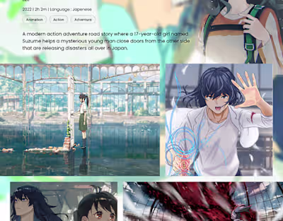 Immerse Yourself in the Enchanting World of SUZUME on Behance