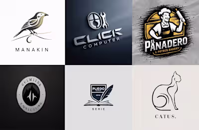 Creación de logos modernos, minimalistas y elegantes