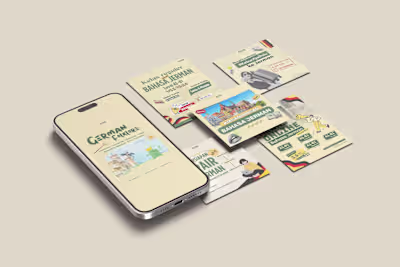 Oasis German Course | Social Media Design