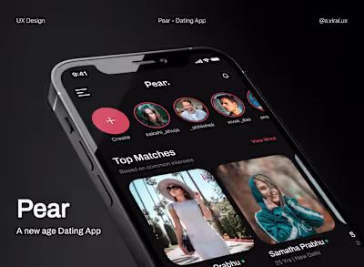 Pear - A New Age Dating App