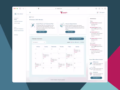 Design Revamp and Execution of Appointment Booking Dashboard