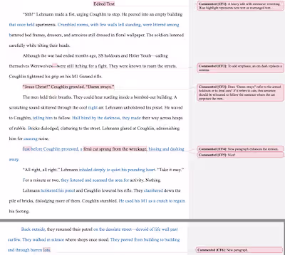 Heavy Edit of an Excerpt