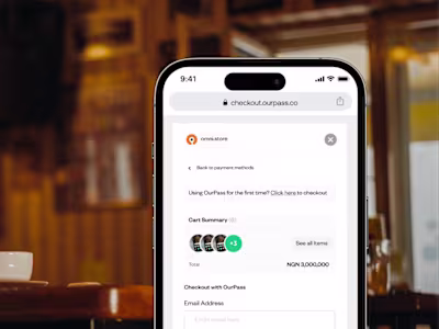 Ourpass -Revolutionising digital commerce in Africa