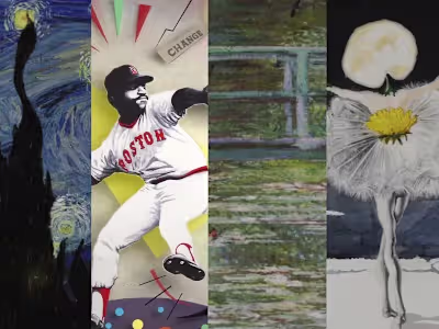 Dance Show Animated Paintings