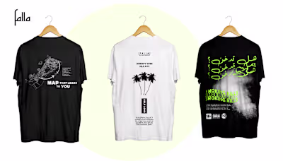 Merch Design for Falla Apparel