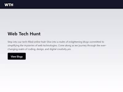 Web Tech Hunt