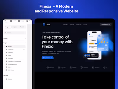 Finexa — A Modern, Responsive
