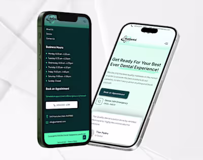 Dental Practice WordPress - Professional Healthcare Website 