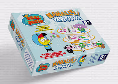 Packaging box and product design for children's toys