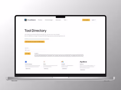 The largest German- speaking no-code tool collection!