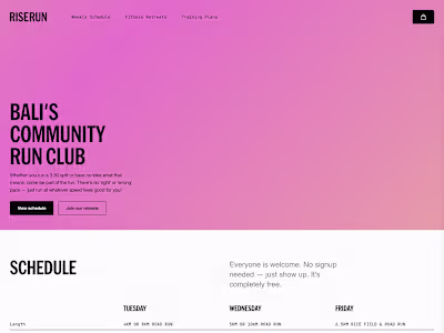 Rise Run - riserunbali.com