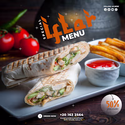 Food menu on Behance