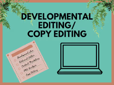 Developmental Editor/Copy Editor
