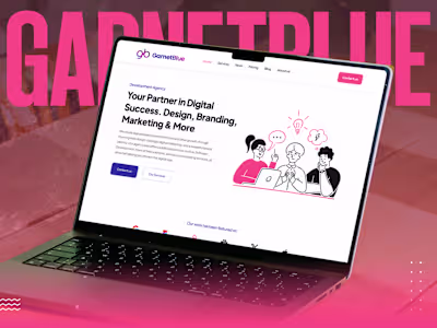 GarnetBlue Web Design & E-Commerce