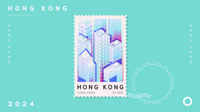 Stamps Illustration 
